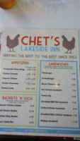 Chet's Lakeside Inn food