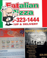 Eatalian Pizza menu