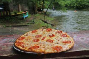 Pizza By The River food