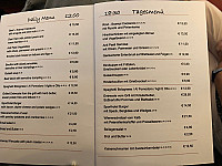 Restaurant im Sporthotel Igls menu
