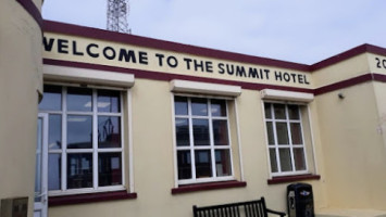 Snaefell Summit Café outside