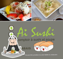 Ai Sushi St-hippolyte Comptoir à Sushi Et Soupe food