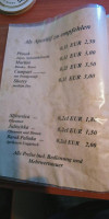 Restaurant Bosna menu