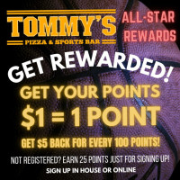 Tommy's Pizza Sports food