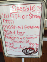 Badger Den menu