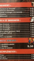 La GrilladiÈre Reims menu