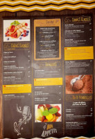 Le Café Des Arts menu