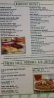 Amherst Diner menu