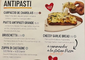 Vapiano Pasta Pizza menu
