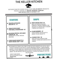 T.l. Keller Meats menu