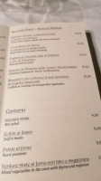 Il Grillo Moro menu