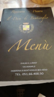 Duca Di Bentivoglio menu