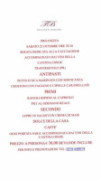 Trattoria Benlodi menu