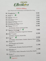 Ellinikon Griechische Taverne menu