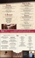 Hochatown Saloon menu