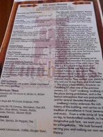 Lindberg's Tavern menu