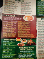 El Parian Mexican menu