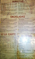 El Vallartas Mexican menu