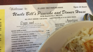 Uncle Bill's Pancake & Dinner food