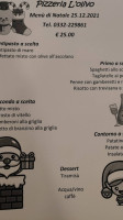 Olivo menu