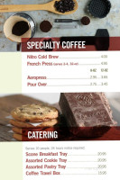 Tree City Coffee Pastry menu