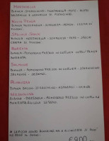Pizzeria Lo Scugnizzo menu