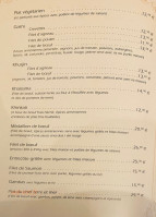 Anaita menu