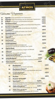 Athos Luckenwalde menu
