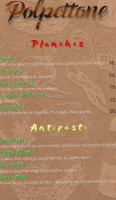 Polpettone menu