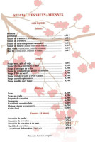 Osaka menu
