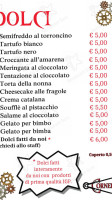 Corner Pub (cavriana Mn) menu