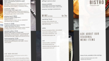 The Bistro – Eat. Drink. Connect. menu