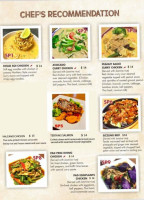 Lotus Of Bangkok menu