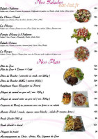 Mel'rose menu