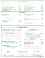 La Pinata Family Mexican menu