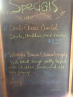 Indian Creek Cafe menu