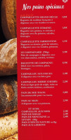 Au Fournil Des Saveurs menu