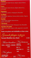 Pizza Atina menu