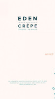 Eden Crepe menu