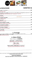 Le Restaurant LMB Biarritz menu