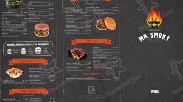 Mr. Smoky Drink&grill menu