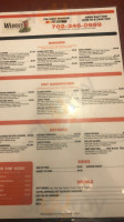Wedgies Sports Grill menu