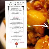 Pullman Diner food