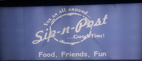 Sip-n-post food