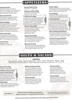 O'brien's Restaurant Bar menu
