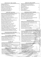 Tidal Raves Seafood Grill menu