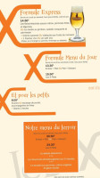 Le DIX menu