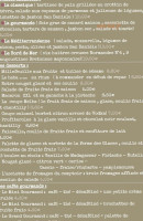 Le Comptoir Brasserie menu