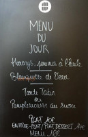 Maison Mère Bordeaux menu