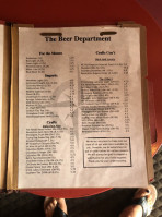 South Point Tavern menu